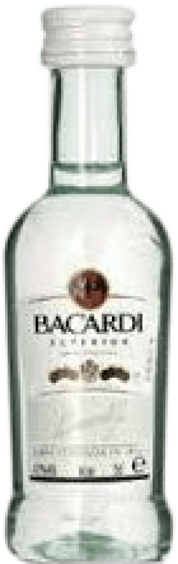 Spedizione Gratuita | Rum Bacardí Bahamas Bottiglia Miniatura 5 cl