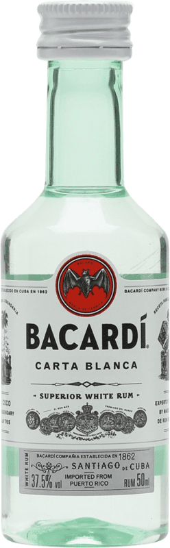 3,95 € Envoi gratuit | Rhum Bacardí Bouteille Miniature 5 cl