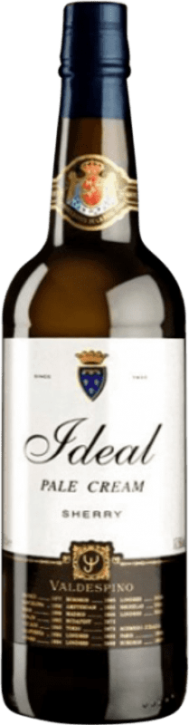 9,95 € | Крепленое вино Valdespino Pale Cream Ideal D.O. Jerez-Xérès-Sherry Испания Palomino Fino 1 L