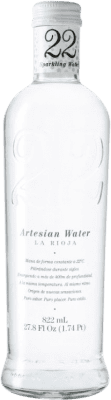 Вода Коробка из 12 единиц 22 Artesian Water Con Gas 822 80 cl
