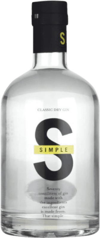 Бесплатная доставка | Джин Francoli Simple Gin 70 cl