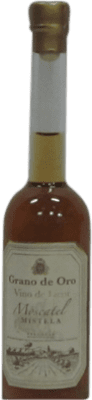 2,95 € Бесплатная доставка | Сладкое вино SyS Grano de Oro Moscatel D.O. Alicante миниатюрная бутылка 10 cl