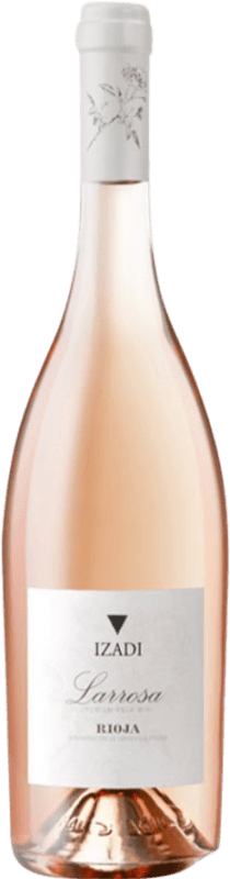 62,95 € | Espumante rosé Izadi Larrosa D.O.Ca. Rioja La Rioja Espanha Grenache Garrafa Jéroboam-Duplo Magnum 3 L