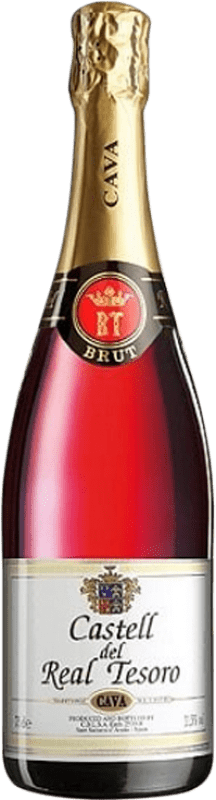 Kostenloser Versand | Rosé Sekt Valdespino Real Tesoro D.O. Cava Spanien Garnacha — Grenache, Trepat 75 cl
