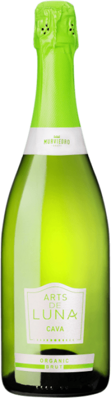 6,95 € | White sparkling Murviedro Arts de Luna Organic Brut Nature D.O. Cava Valencian Community Spain Macabeo Organic 75 cl