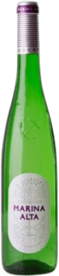 Free Shipping | White wine Bocopa Marina Alta D.O. Alicante Valencian Community Spain Muscat Half Bottle 37 cl