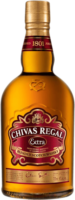 免费送货 | 威士忌混合 Chivas Regal Extra 英国 70 cl