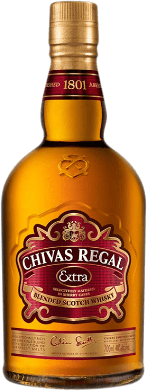 45,95 € | Купажированный виски Chivas Regal Extra Объединенное Королевство 70 cl