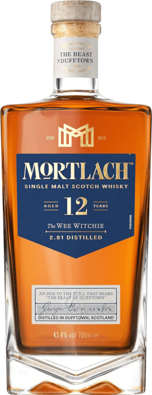 58,95 € | Виски из одного солода Mortlach Объединенное Королевство 12 Лет 70 cl