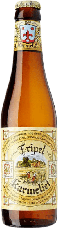 Free Shipping | Beer Tripel Karmeliet Rubia One-Third Bottle 33 cl