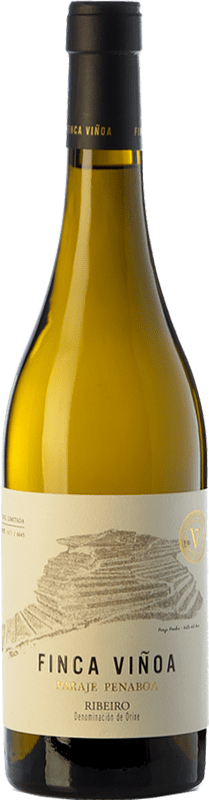 23,95 € Free Shipping | White wine Finca Viñoa Paraje Penaboa D.O. Ribeiro Galicia Spain Godello, Loureiro, Treixadura, Albariño Bottle 75 cl