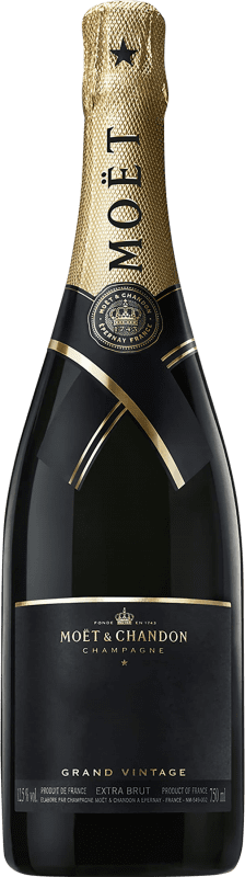 166,95 € Envio grátis | Espumante Branco Moët & Chandon Grand Collection Vintage A.O.C. Champagne