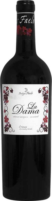 Free Shipping | Red wine Faelo La Dama Aged D.O. Alicante Valencian Community Spain Cabernet Sauvignon 75 cl