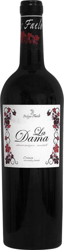 Kostenloser Versand | Rotwein Faelo La Dama Crianza — Kurze Fassreifung D.O. Alicante Valencianische Gemeinschaft Spanien Cabernet Sauvignon 75 cl