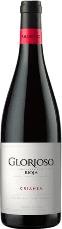 34,95 € | Красное вино Palacio Glorioso старения D.O.Ca. Rioja Ла-Риоха Испания Tempranillo Специальная бутылка 5 L