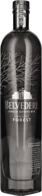 Envio grátis | Vodca Belvedere Diamond Single Estate Rye Smogóry Forest Polônia 70 cl