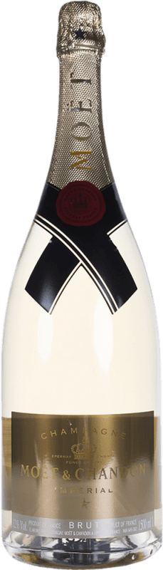 186,95 € | Espumante branco Moët & Chandon Bright Night Botella luminosa A.O.C. Champagne Champagne França Pinot Preto, Chardonnay, Pinot Meunier Garrafa Jéroboam-Duplo Magnum 3 L