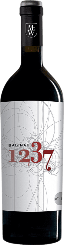 Бесплатная доставка | Красное вино MG Wines Salinas 1237 D.O. Alicante Сообщество Валенсии Испания Cabernet Sauvignon, Monastrell, Petit Verdot 75 cl