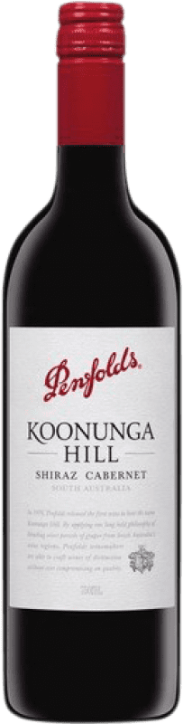 11,95 € | Красное вино Penfolds Koonunga Hill Shiraz-Cabernet Молодой I.G. Southern Australia Южная Австралия Австралия Syrah, Cabernet Sauvignon 75 cl