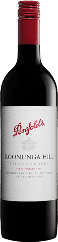 11,95 € | 红酒 Penfolds Koonunga Hill Shiraz-Cabernet 年轻的 I.G. Southern Australia 南澳大利亚 澳大利亚 Syrah, Cabernet Sauvignon 75 cl