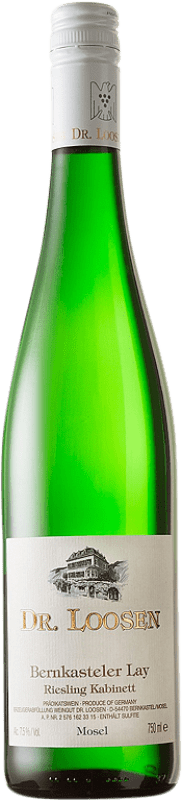 13,95 € | Белое вино Dr. Loosen Bernkasteler Lay Kabinett Blanco Q.b.A. Mosel Германия Riesling 75 cl
