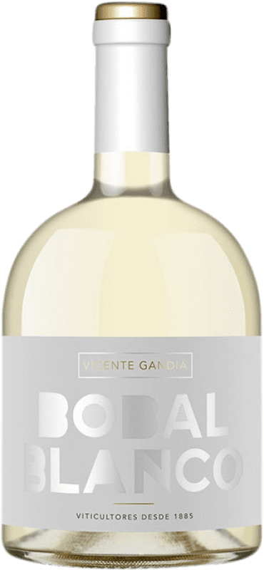 Envoi gratuit | Vin blanc Vicente Gandía Blanco D.O. Utiel-Requena Espagne Bobal 75 cl