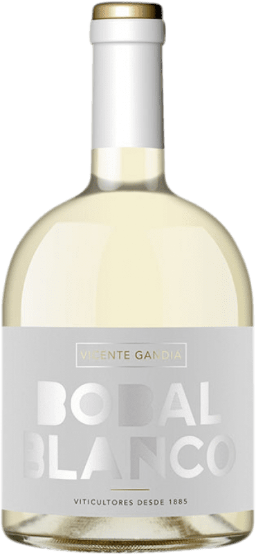 16,95 € Envio grátis | Vinho Branco Vicente Gandía Blanc de Noirs D.O. Utiel-Requena