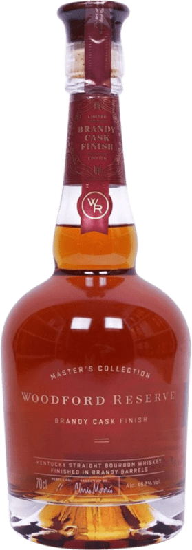 138,95 € | Виски Бурбон Woodford Master Collection Brandy Cask Finished Резерв Кентукки Соединенные Штаты 70 cl