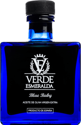 Aceite de Oliva Verde Esmeralda Baby Blue Organic Ecológico Picual Botellín Miniatura 10 cl