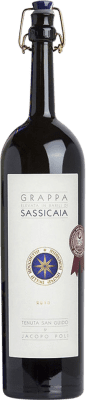 Grappa Poli Sassicaia Barrica 5 Anni Bottiglia Medium 50 cl