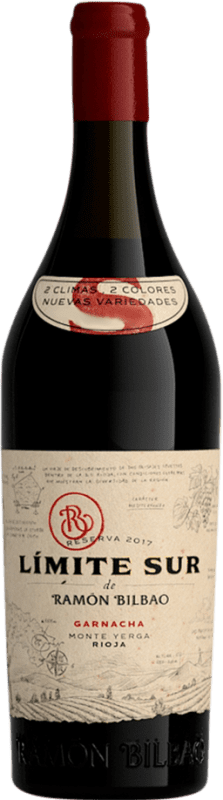 22,95 € Envío gratis | Vino tinto Ramón Bilbao Límite Sur D.O.Ca. Rioja La Rioja España Garnacha Botella 75 cl