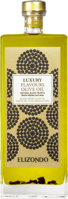 Olive Oil Elizondo Natural, Luxury, EVOO Extra Virgin 50 cl Trufa Negra — Black Truffle