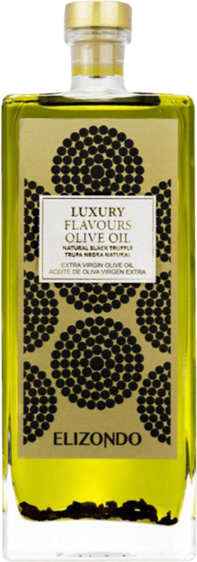 Free Shipping | Olive Oil Elizondo Luxury Trufa Negra Natural Medium Bottle 50 cl