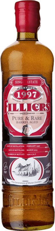 36,95 € Envío gratis | Ginebra Gin Filliers Vintage 1997