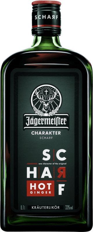 23,95 € Envio grátis | Licor de Ervas Mast Jägermeister Charakter Scharf Hot Ginger — Gengibre