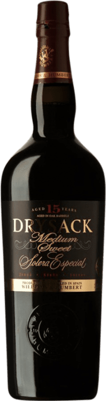 Envio grátis | Vinho fortificado Williams & Humbert Dry Sack Medium Sweet Semi-seco Semi-doce D.O. Jerez-Xérès-Sherry Espanha 15 Anos Garrafa Medium 50 cl