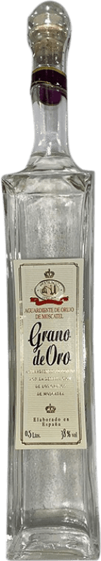 10,95 € Бесплатная доставка | Марк SyS Grano de Oro Orujo de Moscatel бутылка Medium 50 cl