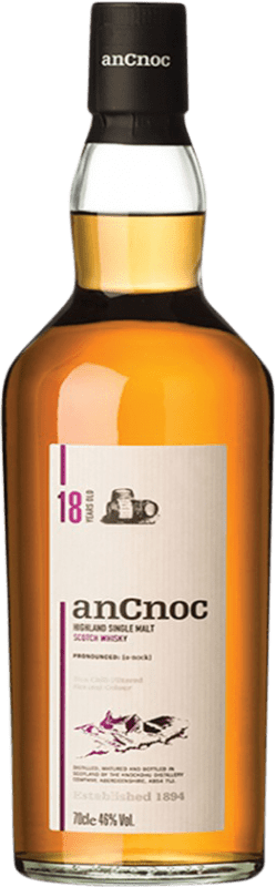 92,95 € | Single Malt Whisky anCnoc Knockdhu Ancnoc 18 Ans 70 cl