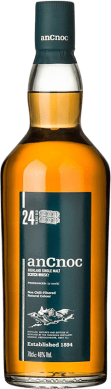 Envío gratis | Whisky Single Malt anCnoc Knockdhu Ancnoc 24 Años 70 cl