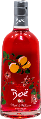 25,95 € | Джин VC2 Brands Boë Peach Hibiscus Gin Шотландия Объединенное Королевство бутылка Medium 50 cl