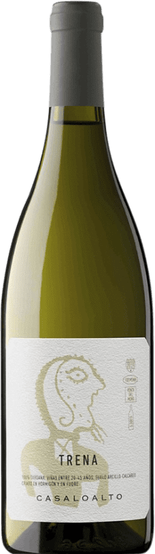 Envío gratis | Vino blanco Finca Casa Lo Alto Trena Tardana D.O. Valencia Comunidad Valenciana España 70 cl