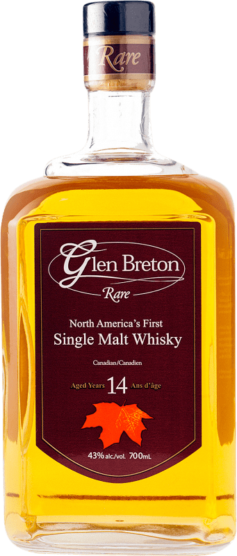 109,95 € Envío gratis | Whisky Single Malt Glen Breton 14 Años