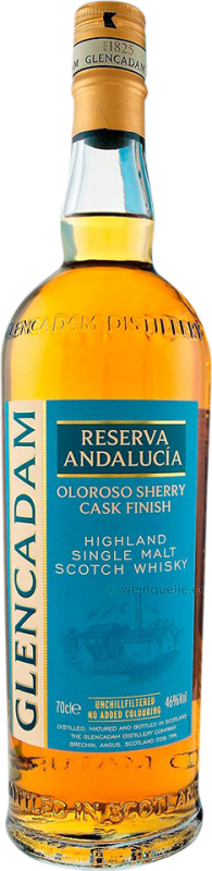 Spedizione Gratuita | Whisky Single Malt Glencadam Andalucía Riserva 70 cl