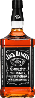 波本威士忌 Jack Daniel's Old Nº 7 特别的瓶子 3 L