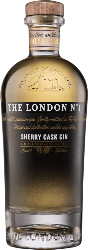 81,95 € Envío gratis | Ginebra Gin González Byass The London Nº 1 Sherry Cask Finish — Acabado en Barrica