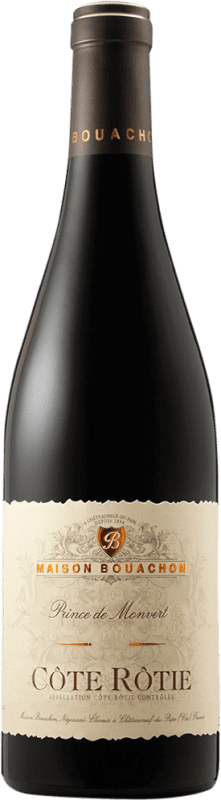 Free Shipping | Red Wine Bouachon Prince de Monvert A.O.C. Côte-Rôtie France Syrah — Shiraz, Viognier 75 cl