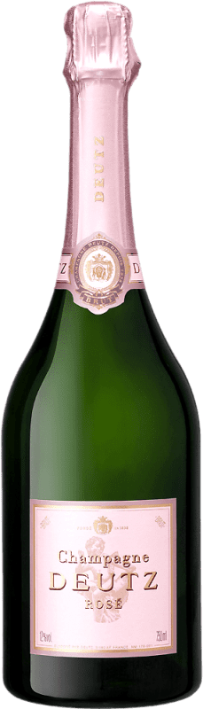Envio grátis | Espumante Rosé Deutz Brut — Bruto Rosé A.O.C. Champagne Champagne França Pinot Noir, Chardonnay 75 cl