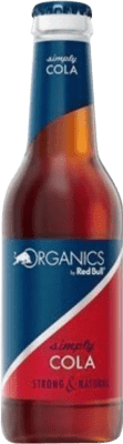 Напитки и миксеры Коробка из 24 единиц Red Bull Energy Drink Simply Cola Organics Cristal Маленькая бутылка 25 cl