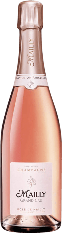 Бесплатная доставка | Розовое игристое Mailly Grand Cru Rosé брют A.O.C. Champagne шампанское Франция Pinot Black, Chardonnay 75 cl
