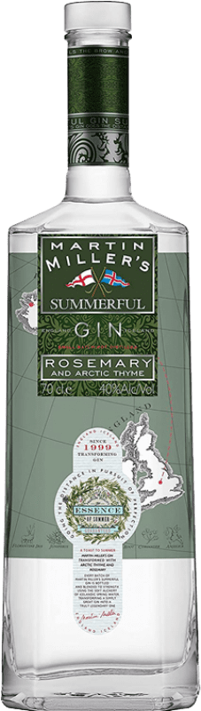 37,95 € Envío gratis | Ginebra Gin Martin Miller's Summerful Gin